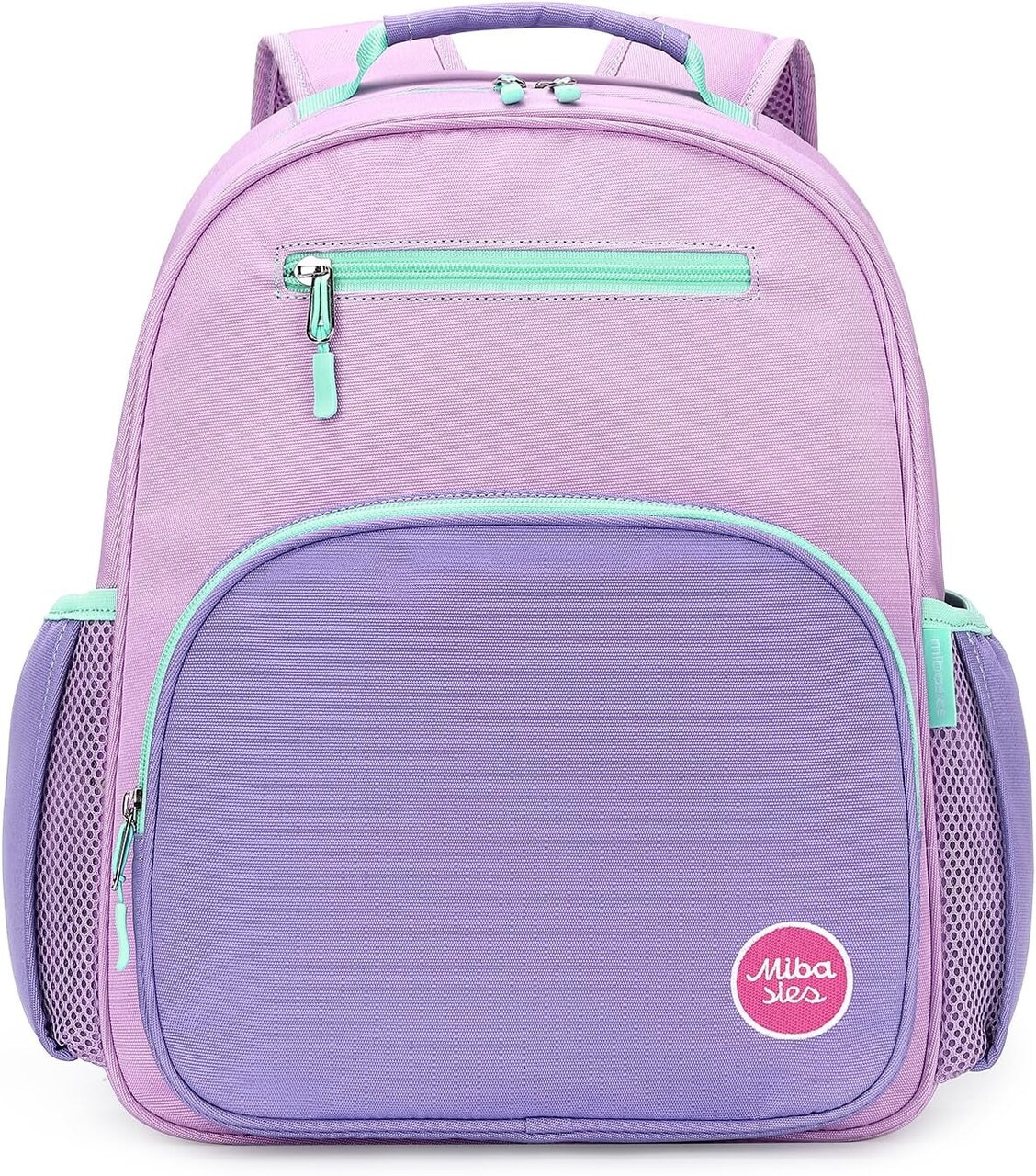 Girls Backpack for Elementary School, Backpack for Girls 5-8, Lightweight Kids Backpacks for Girls(Light Purple)